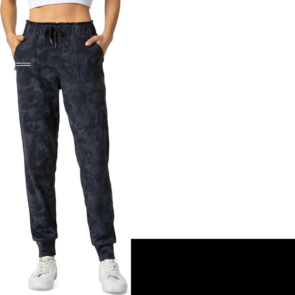 Women's Sport Joggers Sweatpants Black Gray
